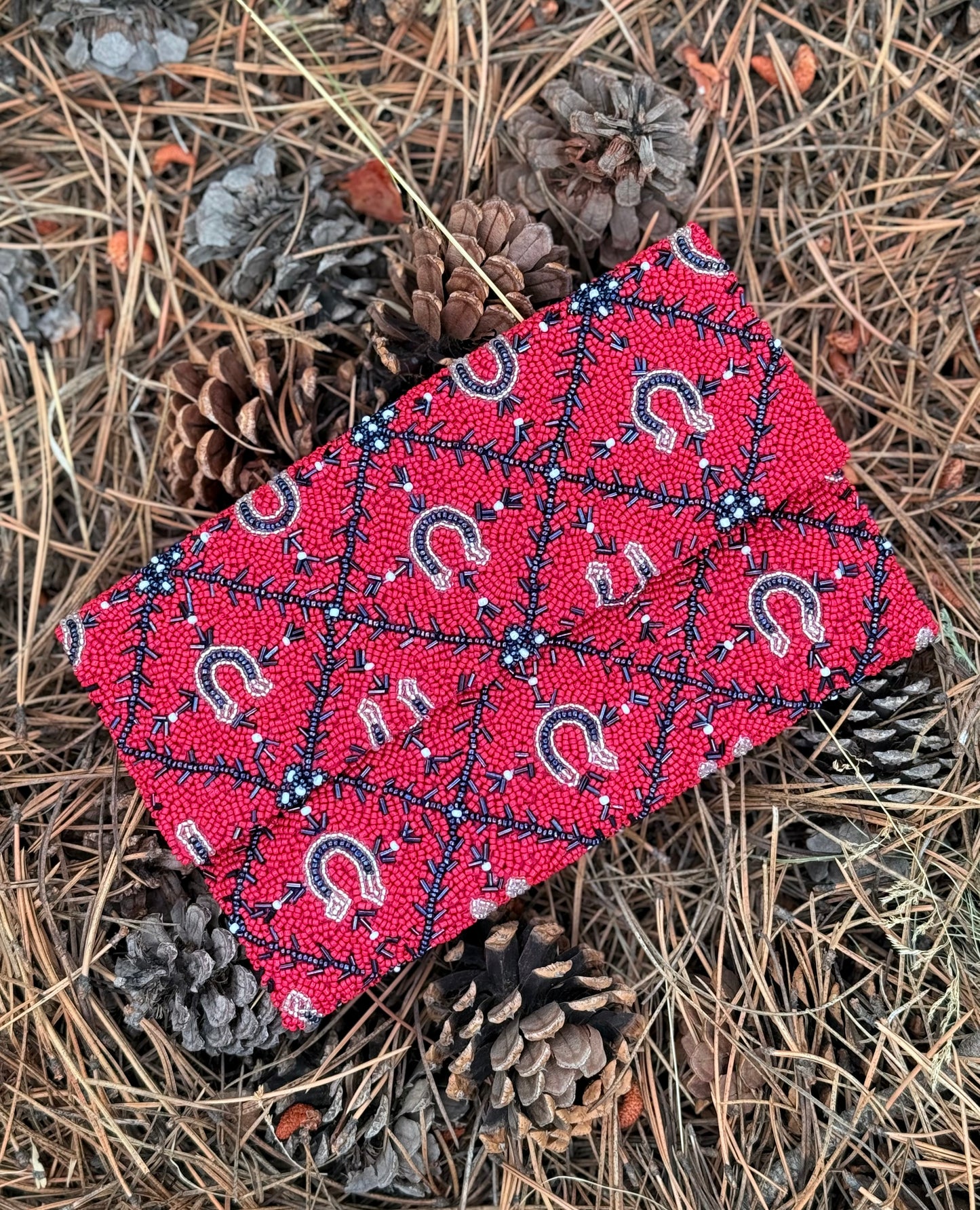 Kismet Horseshoe Bandana Clutch