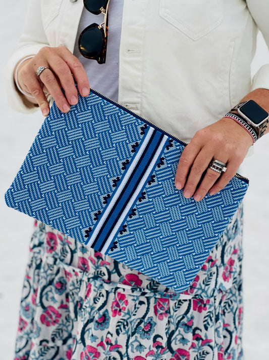 The Jennie Needlepoint Clutch