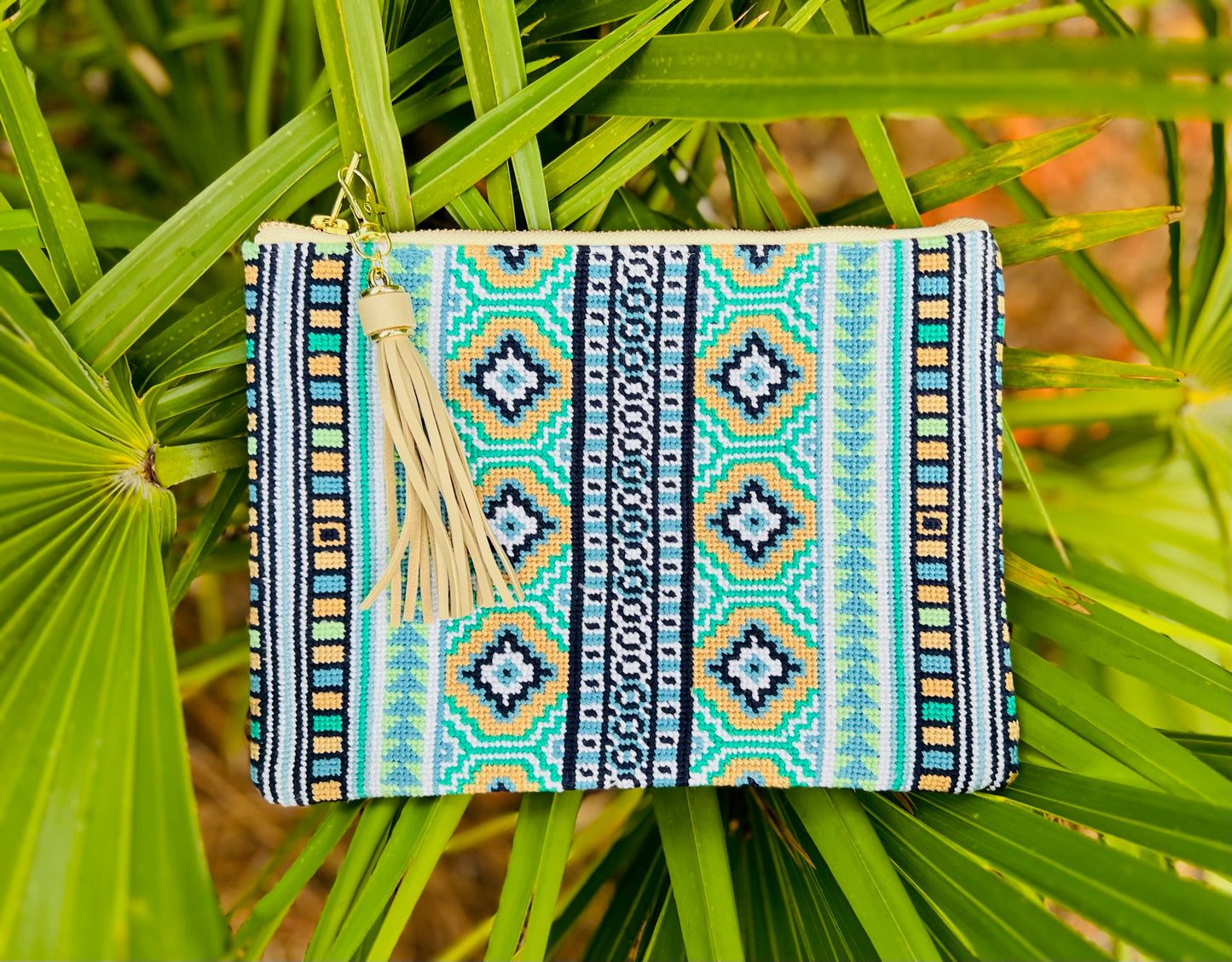 The Jane Needlepoint Clutch